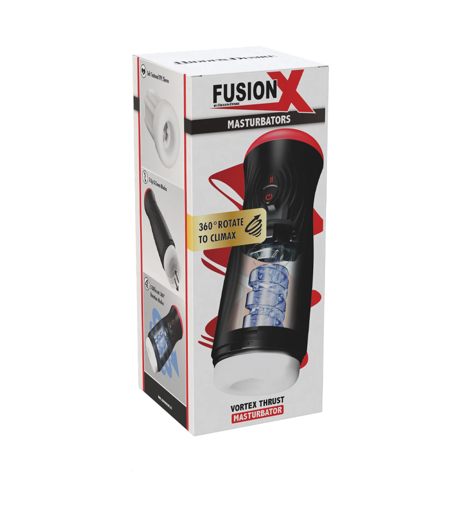 Hidden Desire Fusion X Vortex Thrust – pokretni masturbator, 23 cm