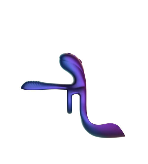 Hueman Zenith 3-in-1 Cock Ring – vibrirajući penis prsten + dalj. upravljač