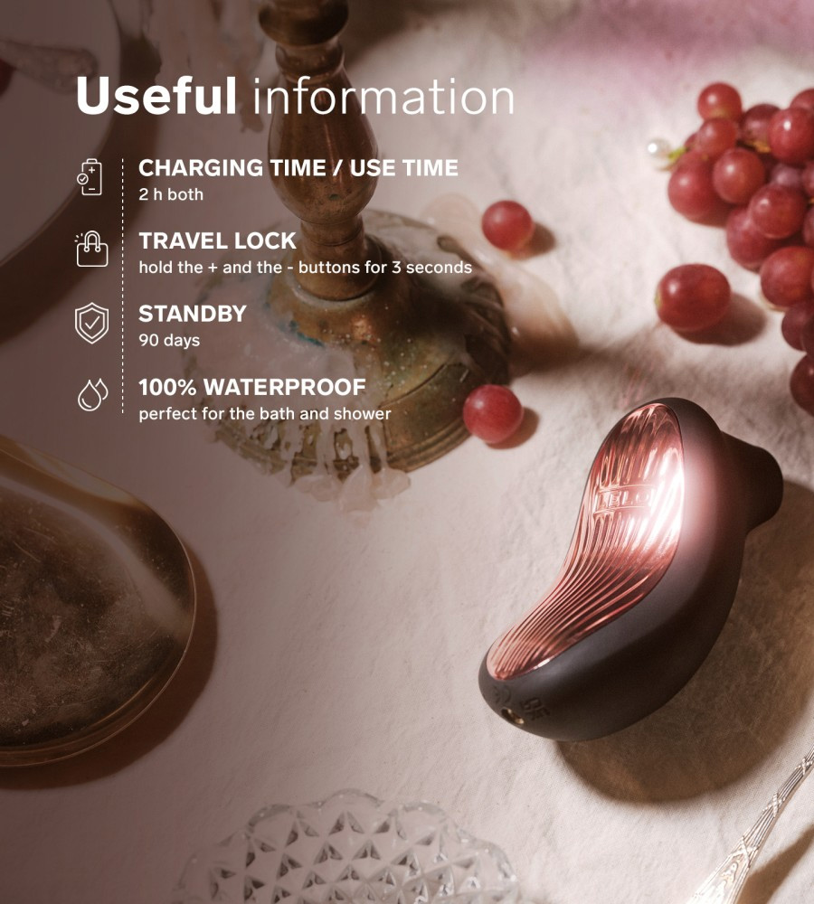 Lelo SONA 3 Cruise Soft Pink – sonični masažer klitorisa + APP upravljanje - image 11