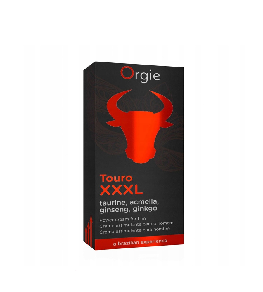 Orgie Touro XXXL Power Cream - krema za intenzivniju erekciju, 15 ml
