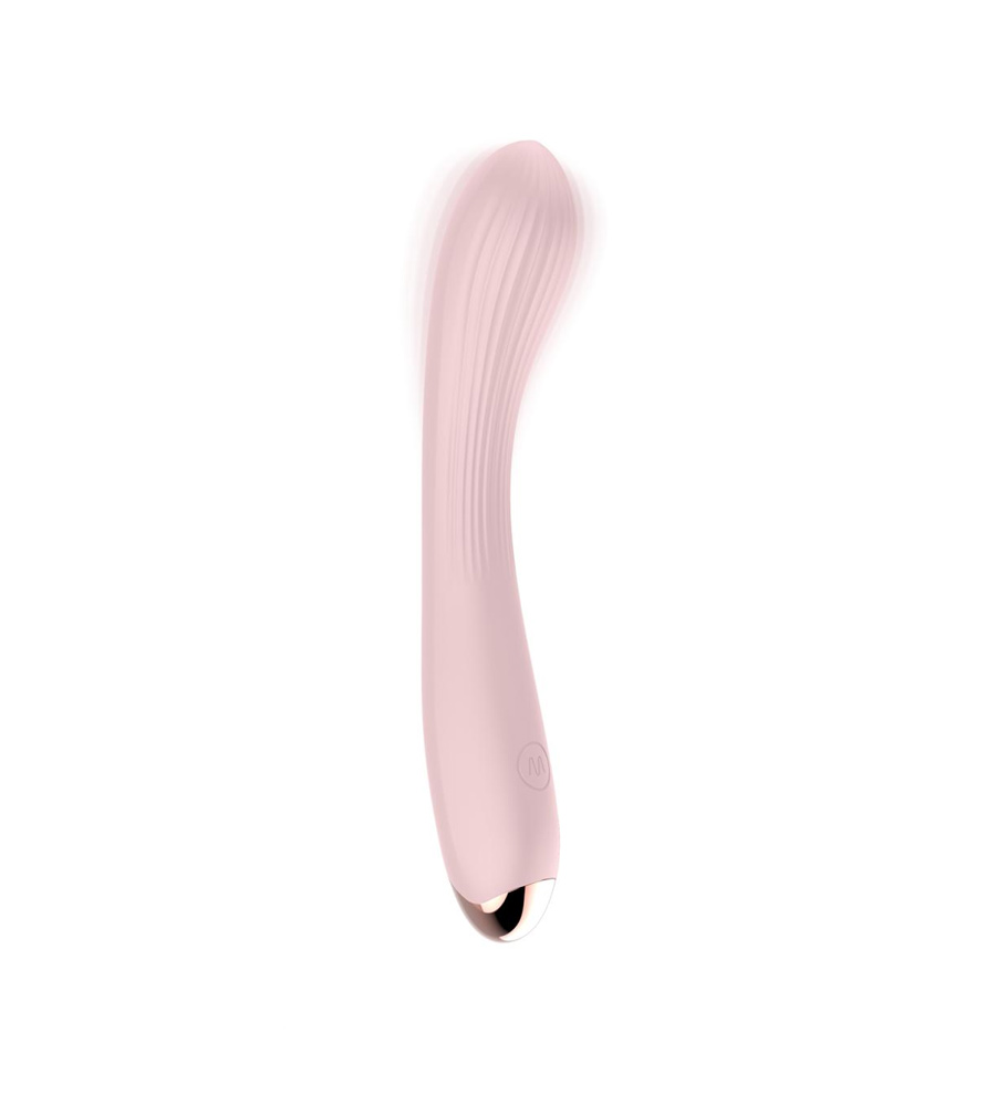 Easytoys G-Spot Vibrator Pink je elegantan silikonski vibrator. Savršen je za intenzivnu vaginalnu masažu s ciljanom stimulacijom G-točke.