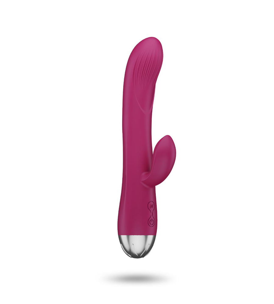 Easytoys Rabbit Vibrator Raspberry Pink je elegantan silikonski rabbit vibrator. Savršen je za intenzivnu vaginalnu masažu s ciljanom stimulacijom G-točke i klitorisa.