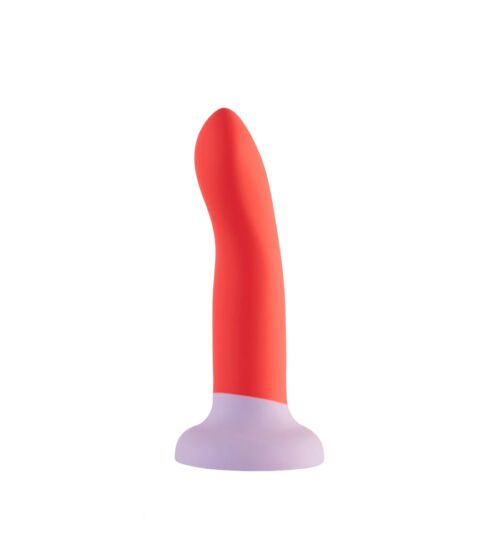 Love Signal 2-Toned Love Stick Medium brenda Dreamtoys je stilizirani silikonski dildo u dvije boje.