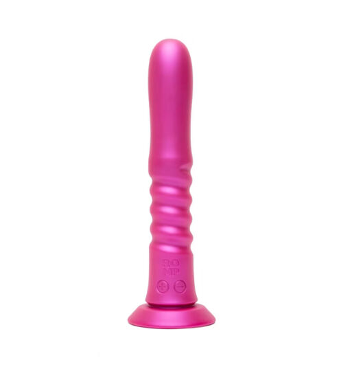 Romp Jiggle – pomični i vibrirajući dildo, 23 cm