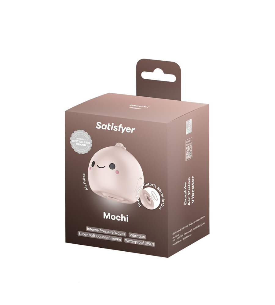 Satisfyer Mochi Beige – vibrirajući zračni masažer klitorisa