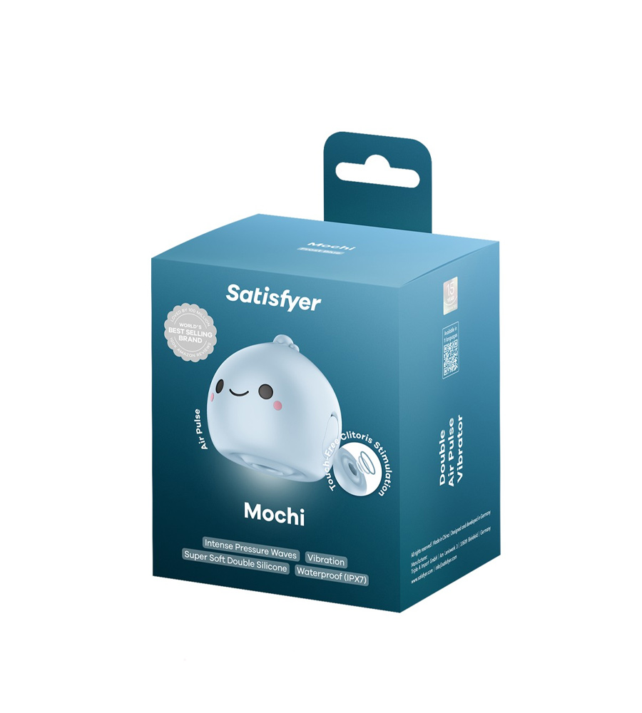 Satisfyer Mochi Frost Blue – vibrirajući zračni masažer klitorisa