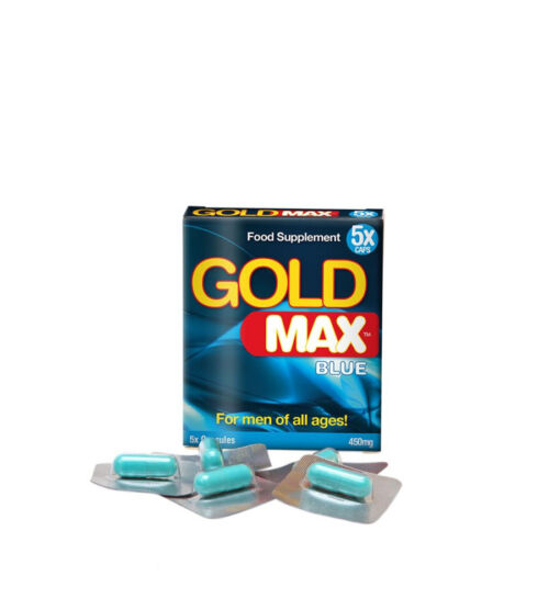 Gold Max Blue - kapsule za potenciju, 5 kom.