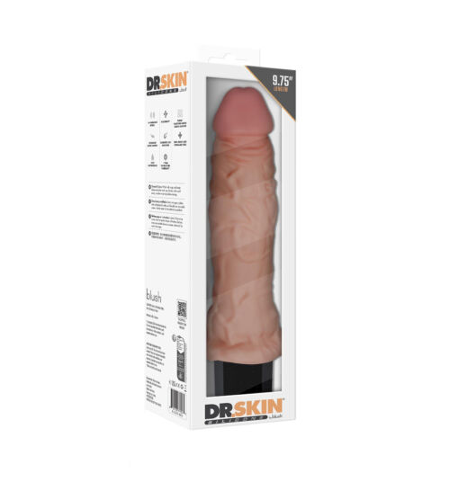 Dr. Skin Dr. Webber 9.75" – silikonski vibrator, 24.8 cm