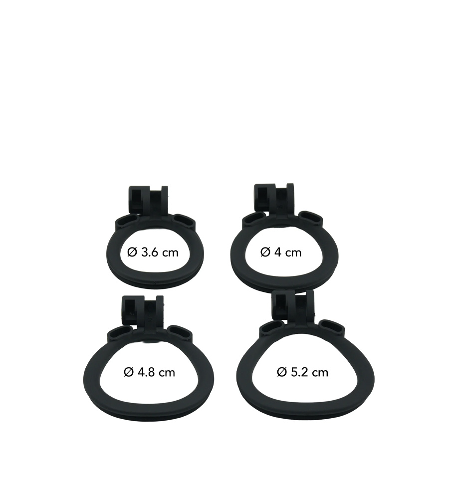 Extreme Penis Prison Cock Cage Black X-Short – kavez za penis - image 5