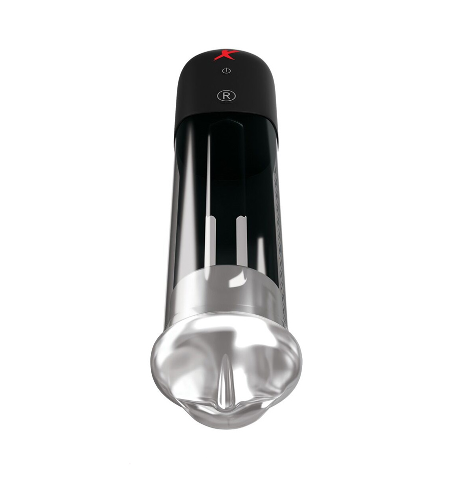 PDX Blowjob Power Pump – automatska penis pumpa + 3 penis prstena