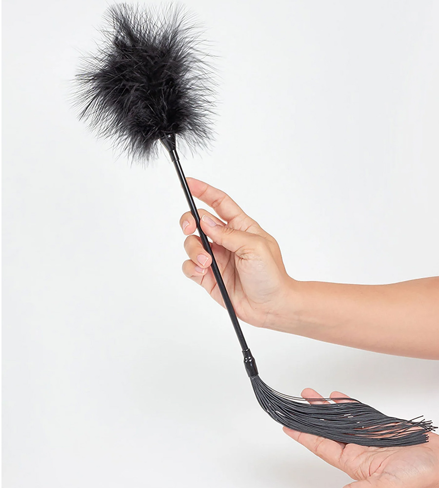 Secret Play Feather Tickler & Whip – bič i peruška - image 2