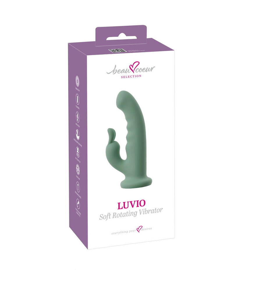 beau coeur LUVIO Rotating Rabbit - rotirajući rabbit vibrator, 19.3 cm
