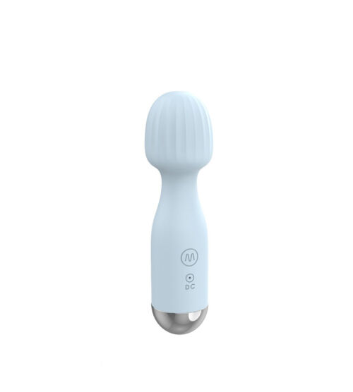 beau coeur VANYOR Blue - mini wand masažer, 15.4 cm