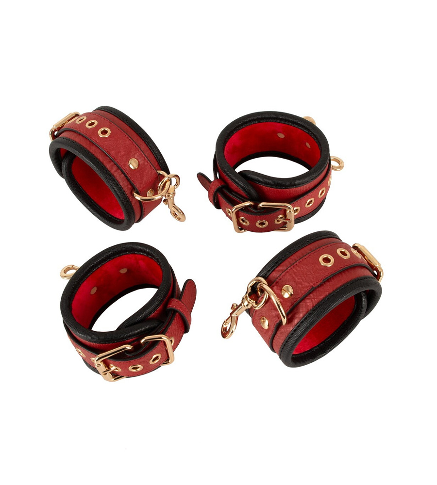 Bad Kitty Bed Restraint Kit – set za vezanje oko kreveta + povez za oči