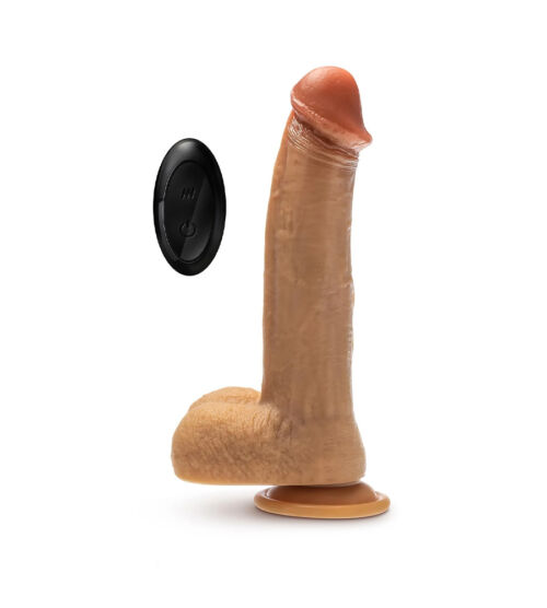 Dr. Skin Dr. Phillips – vibrirajući dildo s testisima, 21.6 cm