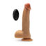 Dr. Skin Dr. Phillips – vibrirajući dildo s testisima, 21.6 cm
