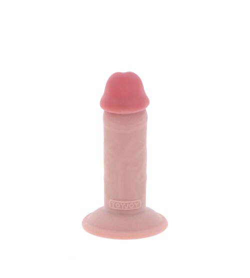 Get Real Deluxe Extra Thick Dong 11 cm – dildo bez testisa, TPR