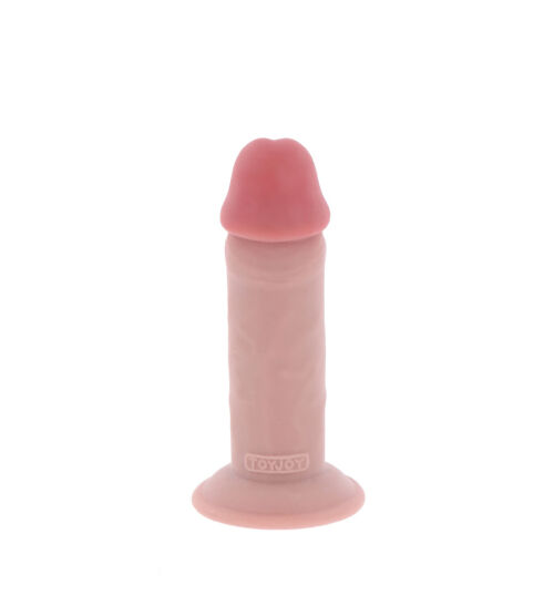 Get Real Deluxe Extra Thick Dong 15 cm – dildo bez testisa, TPR