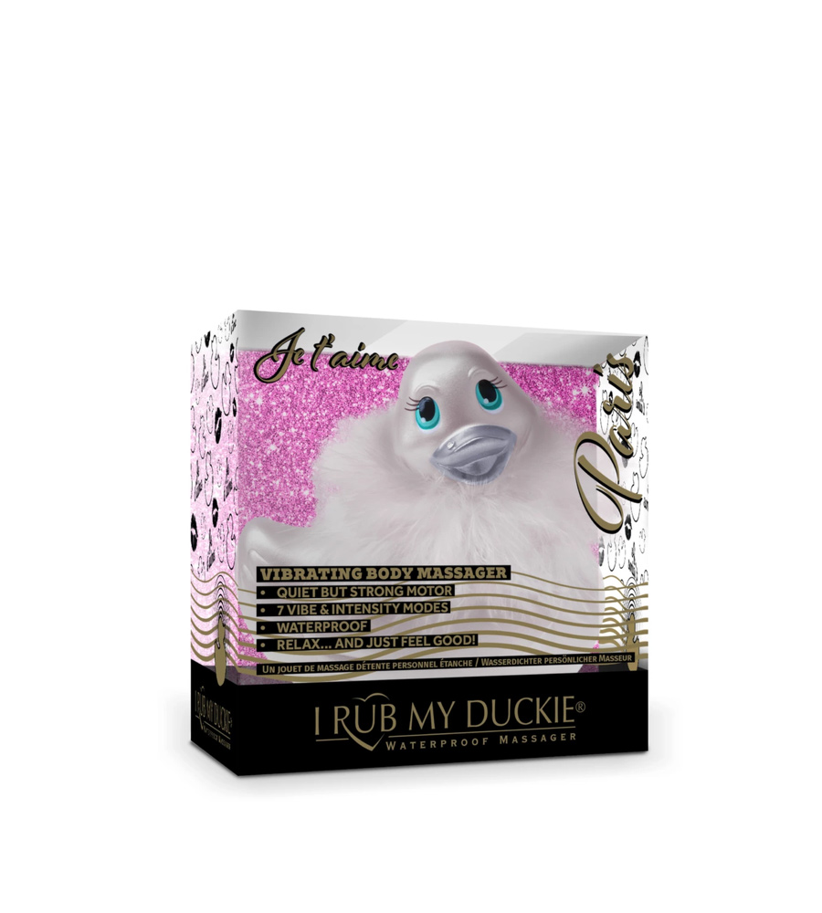 I Rub My Duckie 2.0 Paris Silver – stimulator klitorisa u obliku patkice
