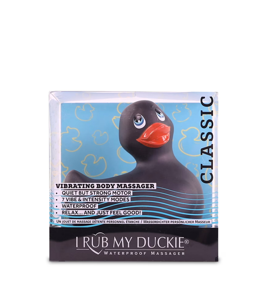 I Rub My Duckie Classic Black – stimulator klitorisa u obliku patkice
