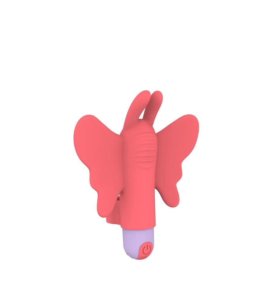 Love Signal Butterfly Buzz iz kolekcije Love Signal brenda Dreamtoys razigrani je vibrator za prst.