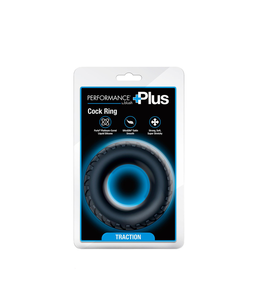 Performance Plus Traction Cockring – silikonski penis prsten