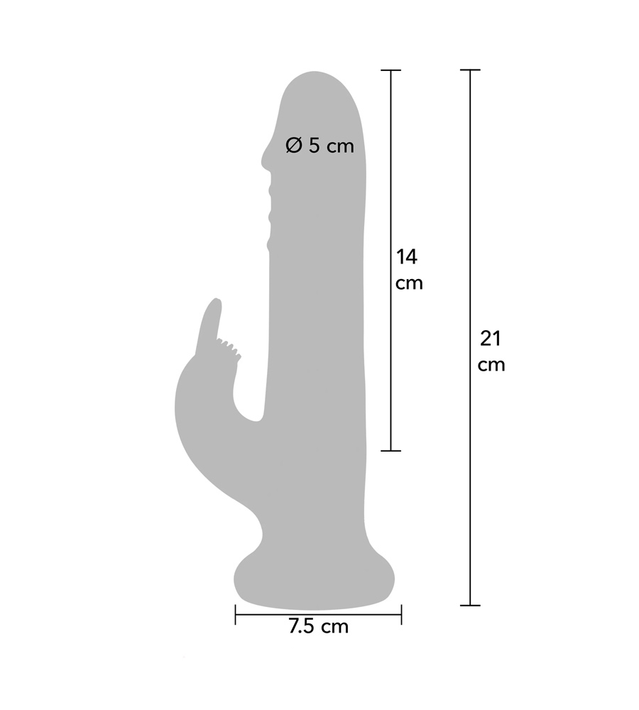 Playhouse Rotating Rabbit – rotirajući rabbit vibrator + daljinski upravljač