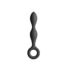 Renegade Slim Black - silikonski analni plug, 12,7 cm