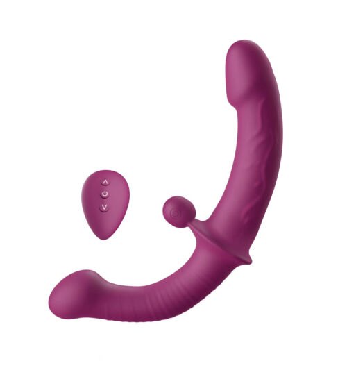 She.E.O Couples Vibrator – dvostrani vibrator + daljinski upravljač