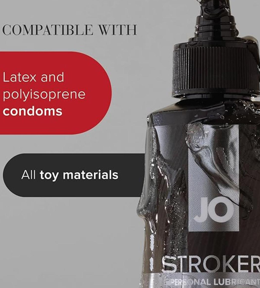 System Jo Stroker Lubricant – lubrikant na bazi vode, 240 ml - Slika 3