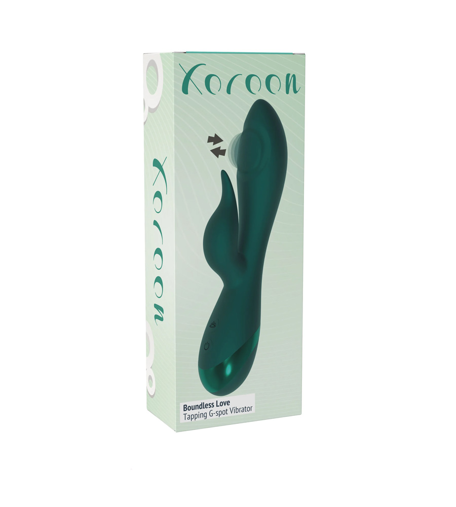 XOCOON Boundless Love Rabbit – silikonski rabbit vibrator, 20 cm