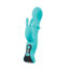 beau coeur ORIVEN Blue - pomični rabbit vibrator, 17.8 cm