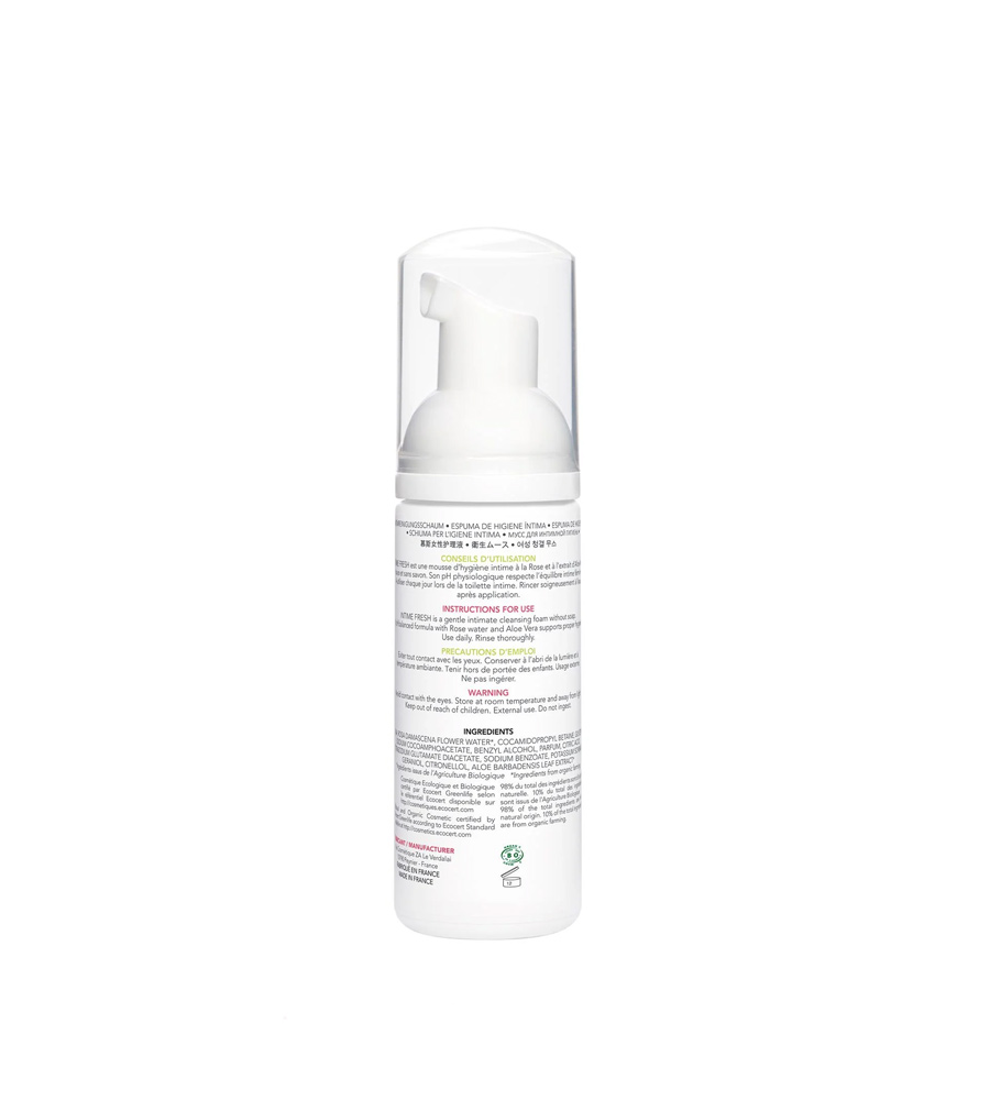 Exsens Organic Cleaner Intime Fresh – pjena za intimno pranje, 150 ml - Slika 3
