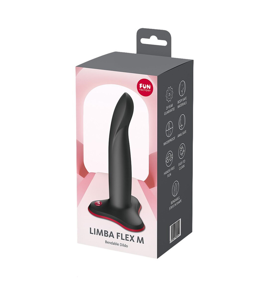 Fun Factory Limba Flex M – silikonski dildo, 17.5 cm