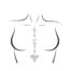 Leg Avenue Jade Body Jewels Sticker je ukrasna naljepnica za prsa.