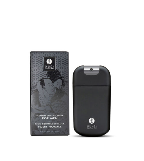 Shunga Pleasure Control Spray sprej koji će vam pomoći da održite čvrstu erekciju bez prerane ejakulacije.