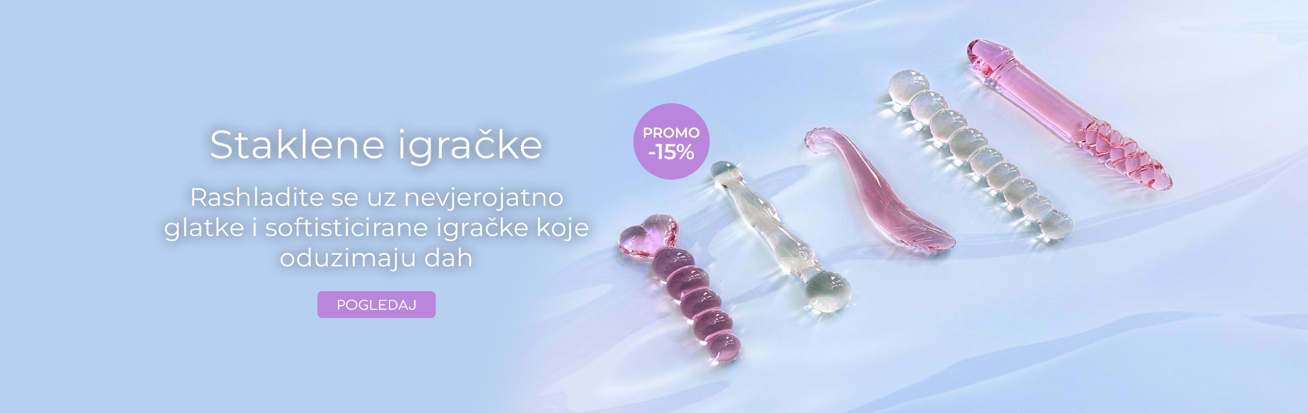 Staklene igračke sniženje -15%