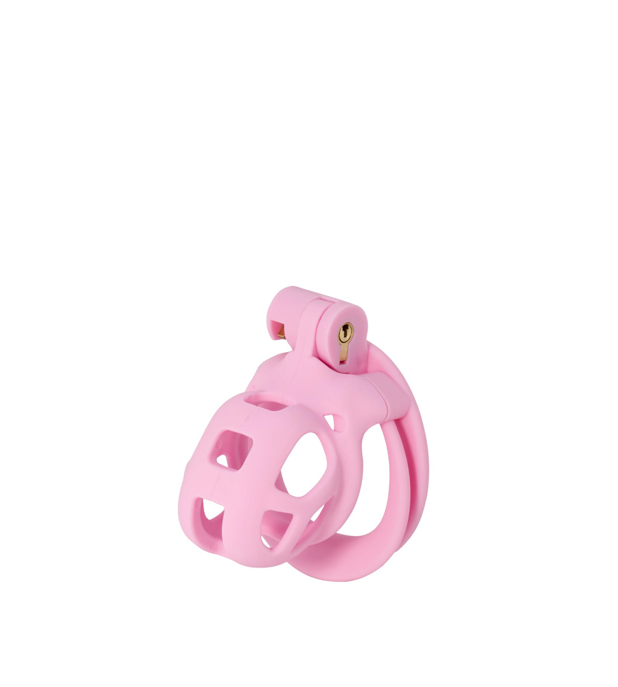 Extreme Penis Prison Cock Cage Pink X-Short pružiti će vam novu i uzbudljivo BDSM iskustvo! Onemogućuje korisniku postizanje erekcije.