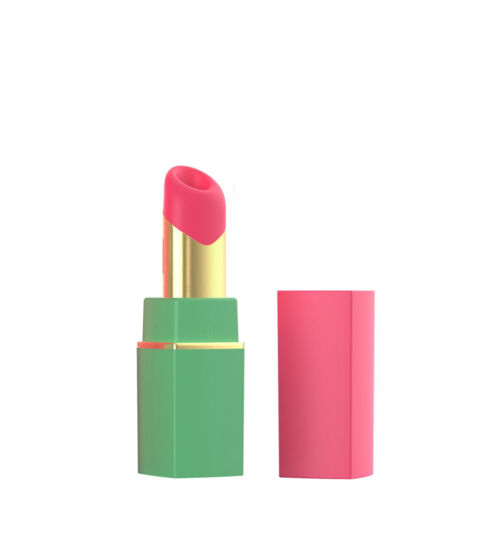 Womanizer Beauty Green/Pink – zračni masažer klitorisa u obliku ruža
