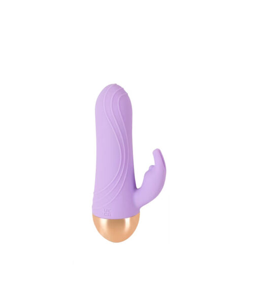 Cuties Dual Density Mini Rabbit Vibrator – silikonski mini rabbit vibrator