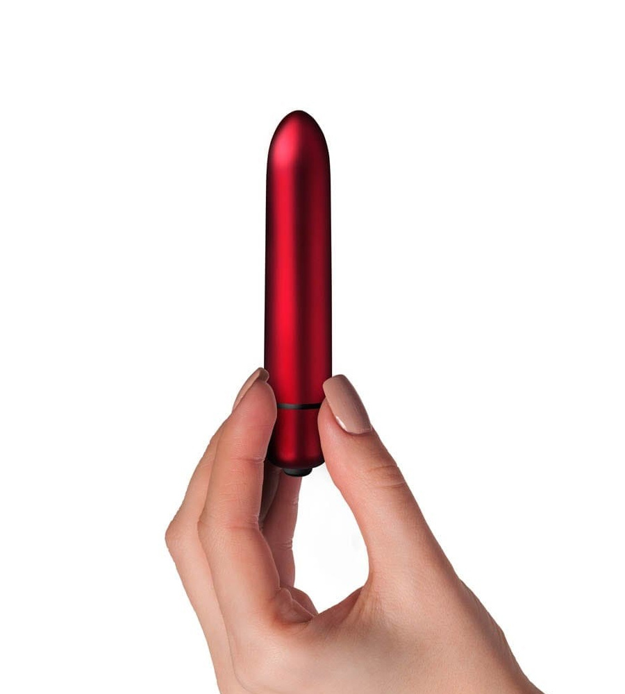Rocks-Off Truly Yours Scarlet Velvet – vibrirajuća kapsula, 9 cm - Slika 3