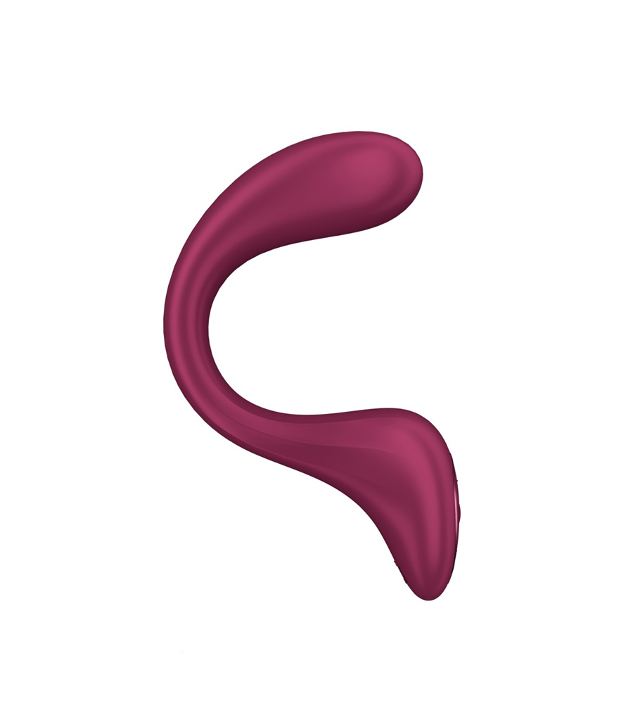 Satisfyer G for Goddess 2 Wine Red - silikonski rabbit vibrator - Slika 3