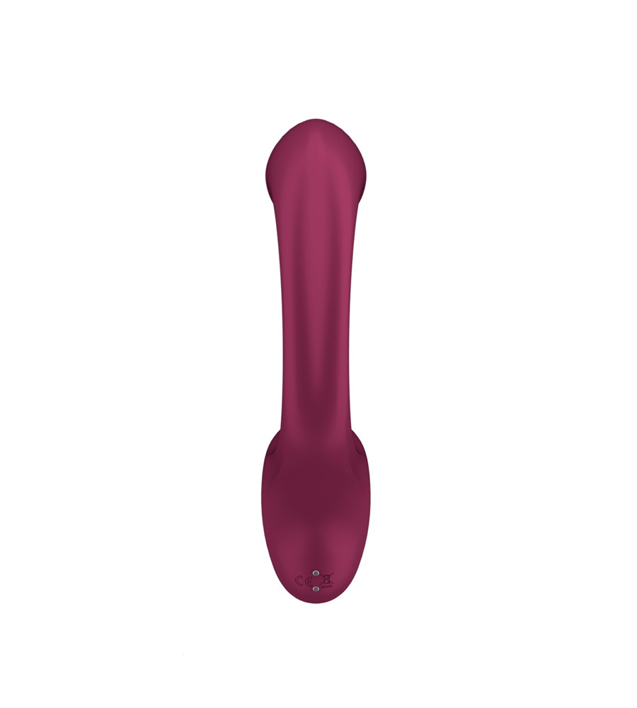 Satisfyer G for Goddess 2 Wine Red - silikonski rabbit vibrator - Slika 5