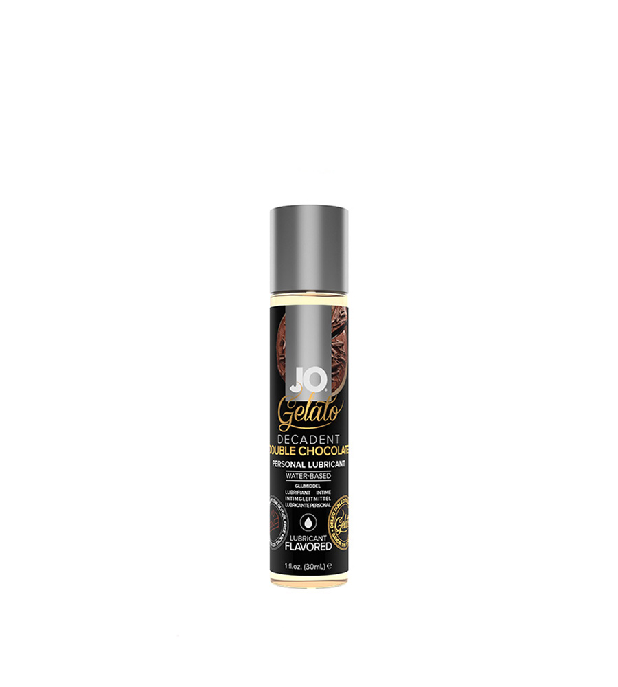 System Jo Gelato Double Chocolate – lubrikant na bazi vode, 30 ml
